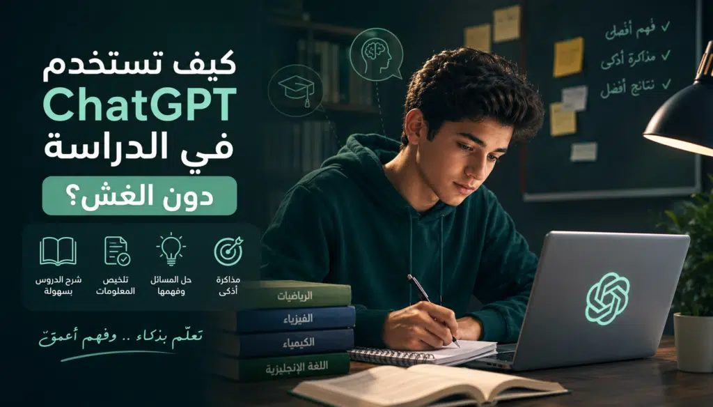 الصفحة الرئيسية 13 كيف تستخدم ChatGPT في الدراسة دون الغش؟